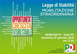 manifesto stabilità BENEVENTO