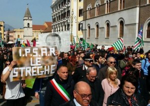 manifestazione vittime mafie