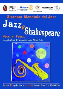 30 aprile 2016 Giornata Mondiale del Jazz