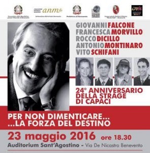 Manifesto Commemorazione Strage di Capaci