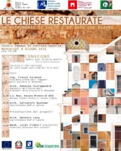 mostra convegno chiese restaurate