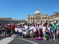 delegazione atl foglianise dal papa