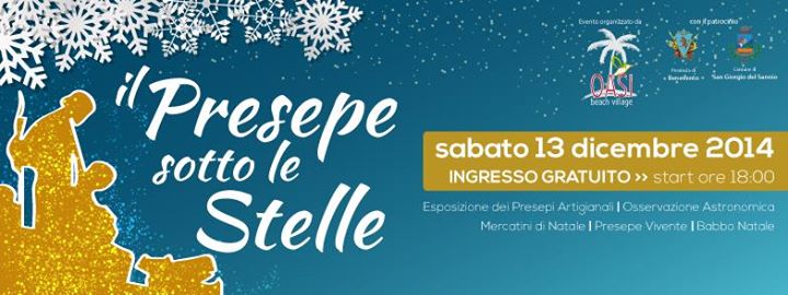 San Giorgio del Sannio, evento natalizio ‘Il Presepe sotto le Stelle’ con il direttore dell’Osservatorio Astronomico