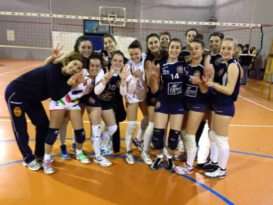 Volley Santa Maria di Costantinopoli batte la Fenice Club di Poggiomarino e sale al vertice in classifica