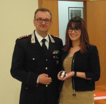 Conferenza del neo Sostituto Procuratore Donatella Palumbo ai carabinieri del comando Provinciale