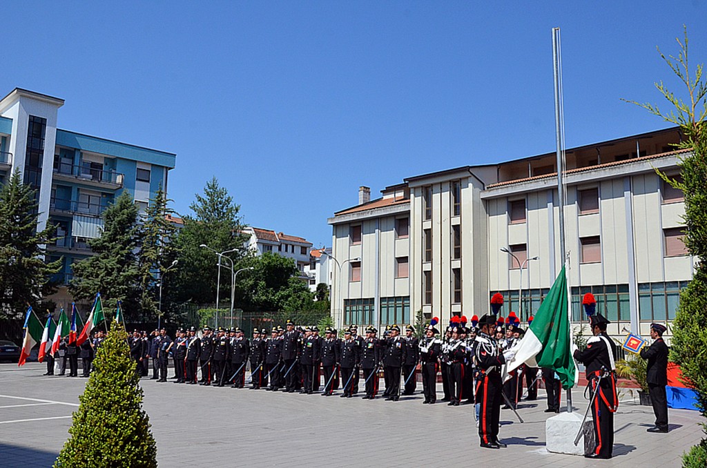 Oggi cerimonia di celebrazione per l’anniversario della fondazione dell’Arma dei Carabinieri