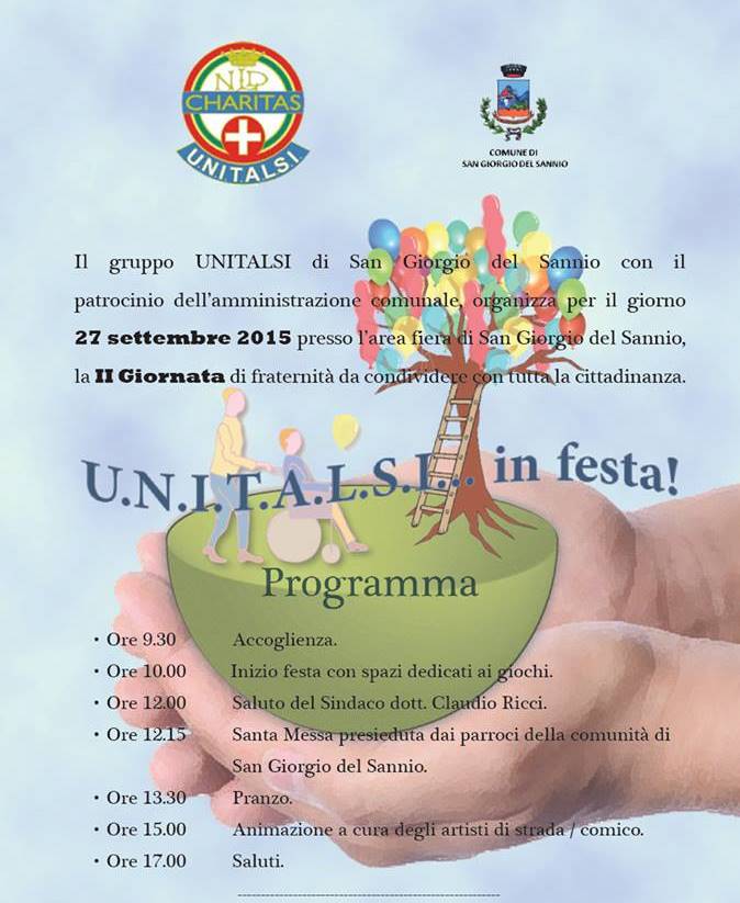 Unitalsi in Festa, a San Giorgio del Sannio la seconda Giornata di Fraternità