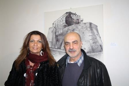 Il Consigliere Romano del Comune di Apice rende omaggio alla mostra di Dionizio