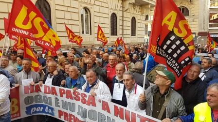 Lavoratori in piazza, a Roma, per sciopero nazionale. Presenti Lsu degli Enti Locali della provincia di Benevento