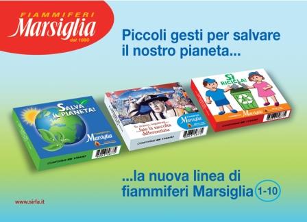 Il fiammifero Marsiglia, famoso in tutta Italia, lancia una campagna a difesa dell’ambiente