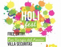 ‘Holi Fest’, il festival dei colori di San Giorgio Del Sannio