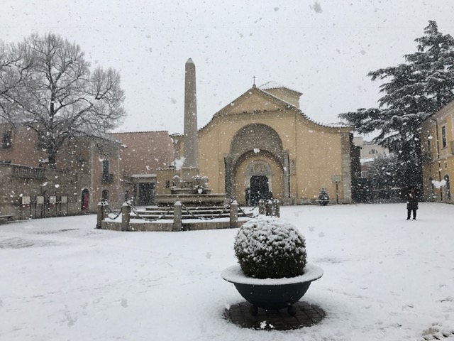 Ancora neve nel Sannio: disposizioni dei sindaci