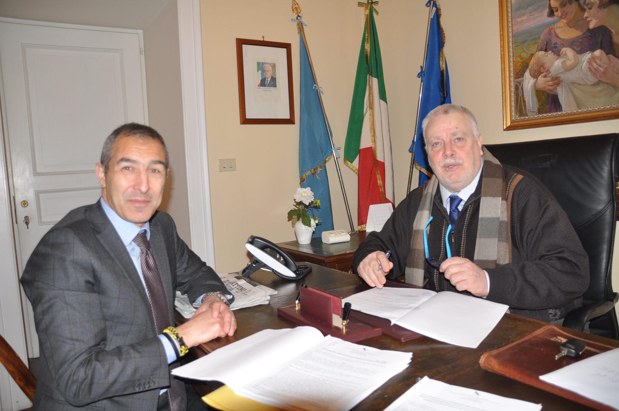 Siglata convenzione Provincia e Genio Civile per opere pubbliche post alluvione