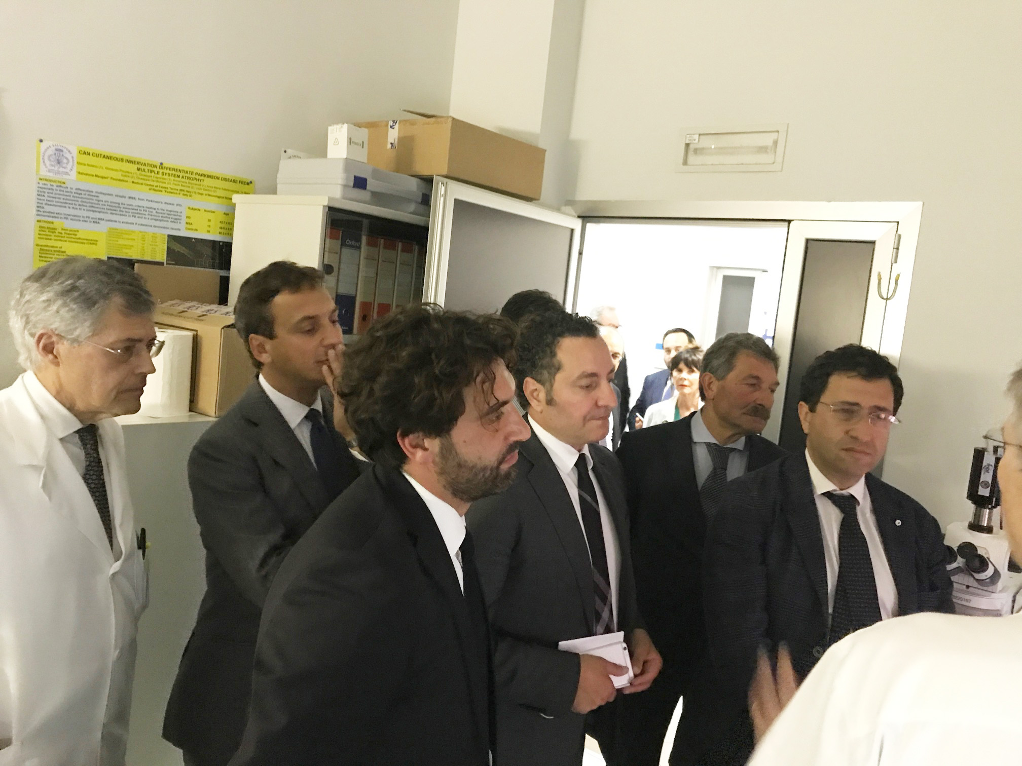 Mortaruolo e Topo in visita alle strutture sanitarie. Carofano: “Telese, realtà innovativa e di qualità”