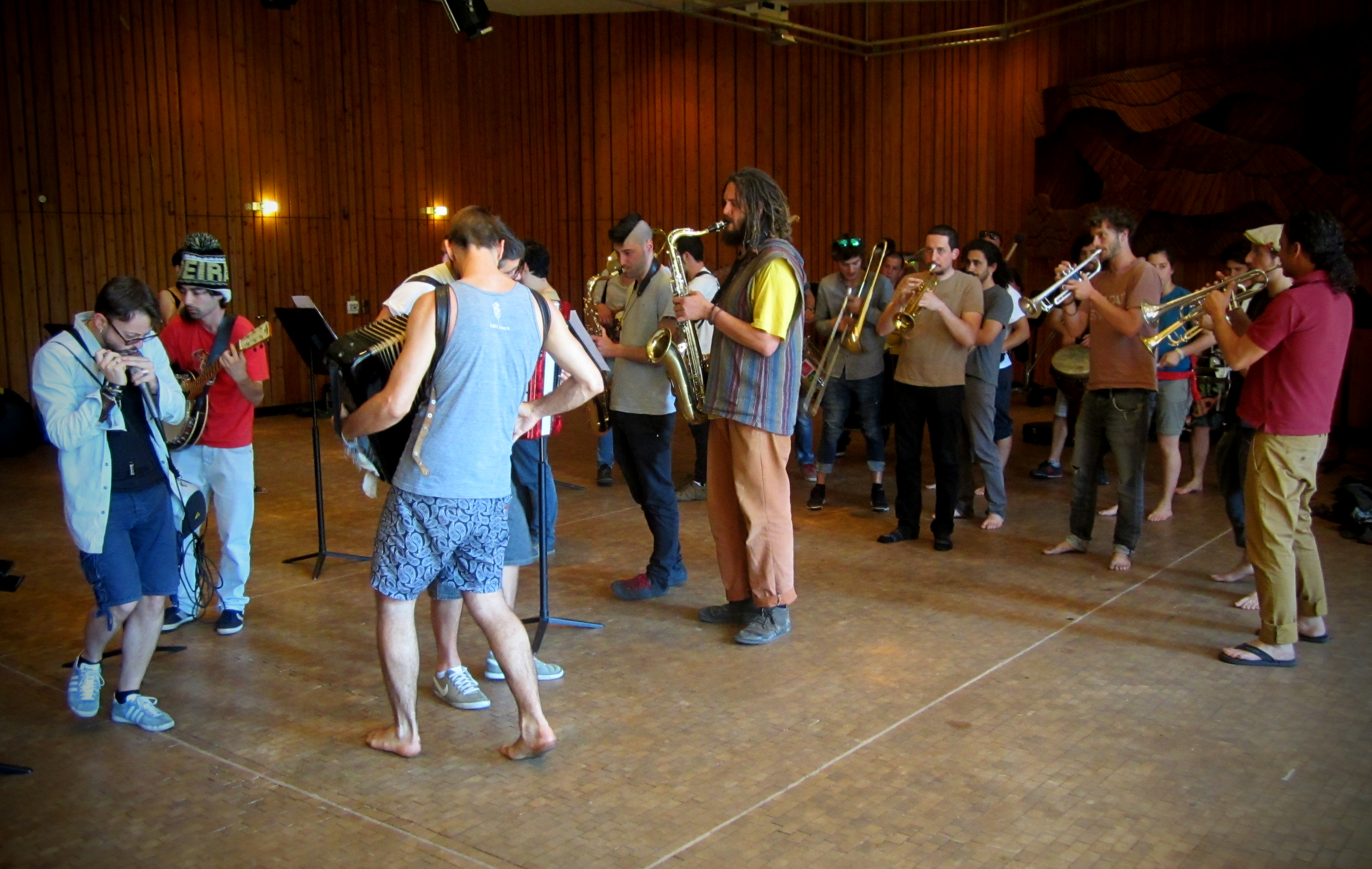 La sannita Banda del Bukò al Carnevale delle Culture di Berlino