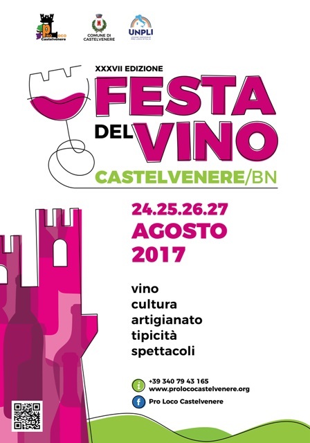 ‘Festa del Vino’ di Castelvenere, riflettori puntati su quindici aziende autoctone