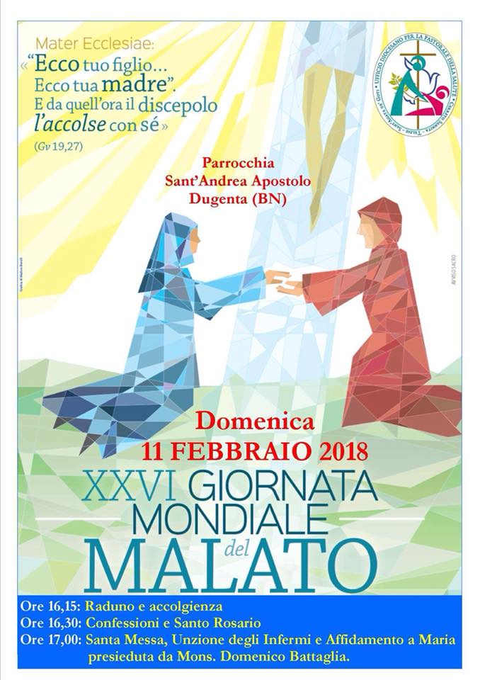 Giornata del Malato 2018, nella diocesi di Dugenta domani le celebrazioni