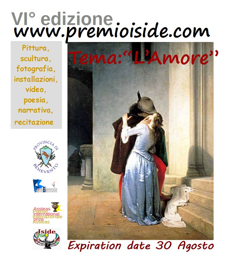 Pubblicato il bando del premio Internazionale Iside sul tema dell’Amore