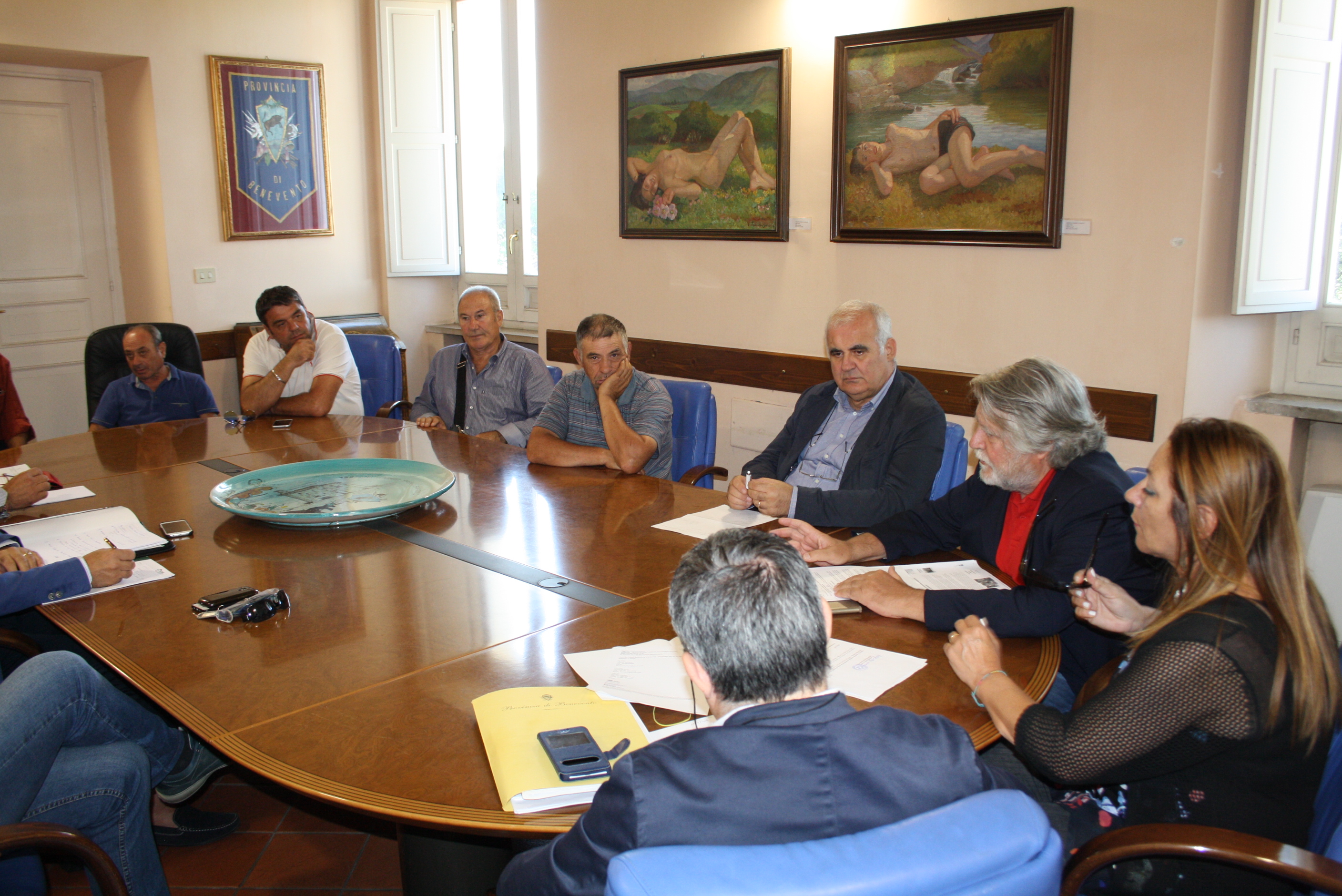 Incontro in Provincia con delegazione forestali. Discusso il tema del pagamento salariale