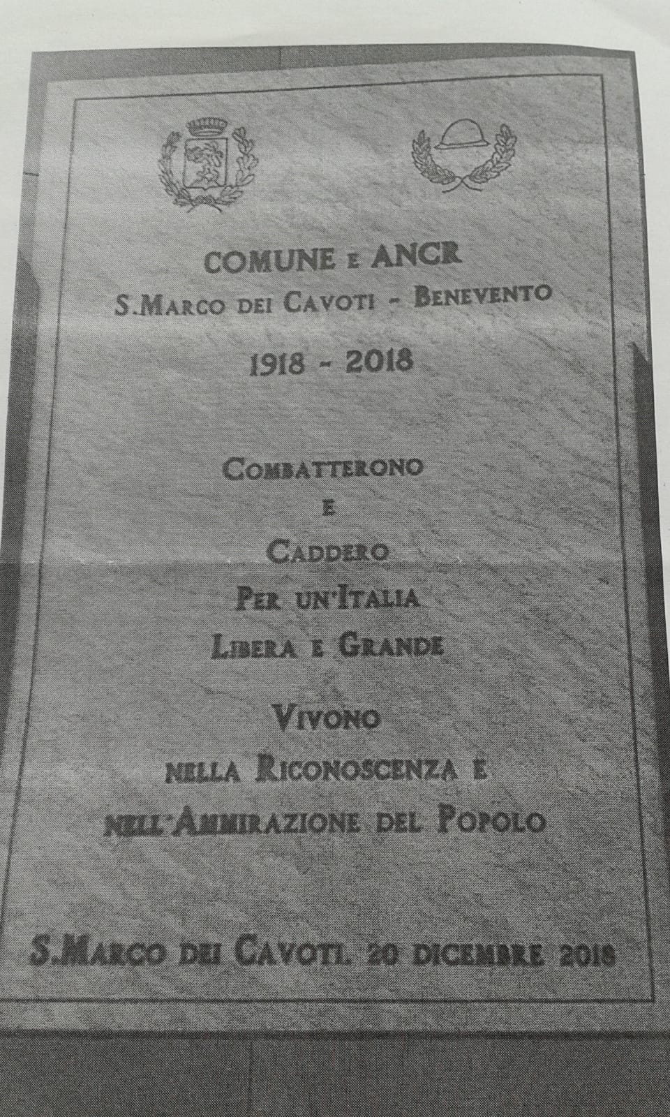 La misteriosa stele di San Marco dei Cavoti, lettera aperta di Fuschetto ai concittadini