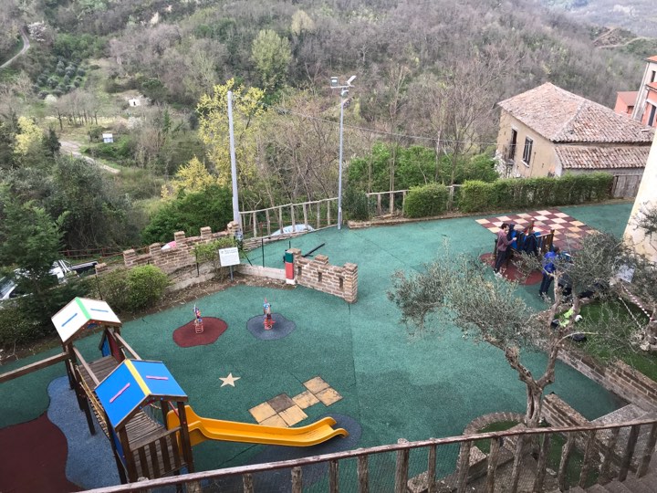 Ceppaloni, la Pro Loco contribuisce alla manutenzione del Parco Giochi Geny Tranfa