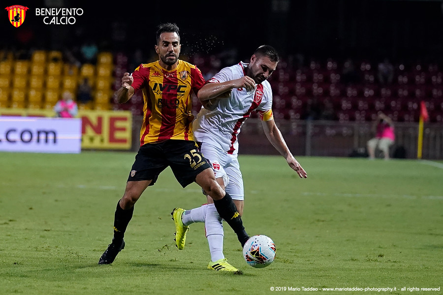 Il Benevento a sorpresa pareggia 3-3 nel test contro la Vastese