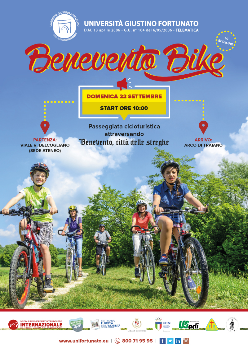 Aperte le iscrizioni per partecipare all’edizione 2019 di Benevento Bike