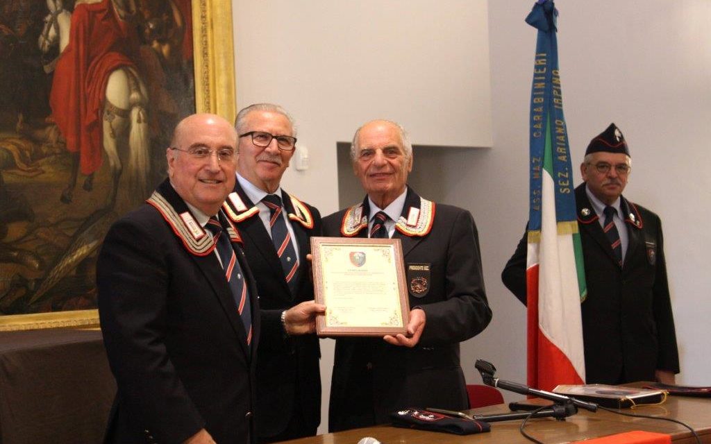 Gemellaggio tra le sezioni di Carabinieri in Congedo di Benevento e Ariano Irpino