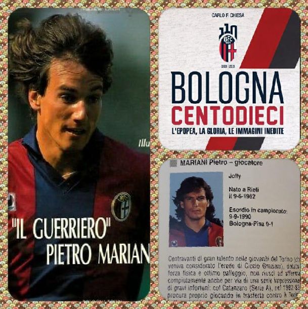 Ennesimo riconoscimento per l’ex capitano giallorosso Pedro Mariani. E’ stato inserito anche nel prestigioso museo dei 110 anni del Bologna