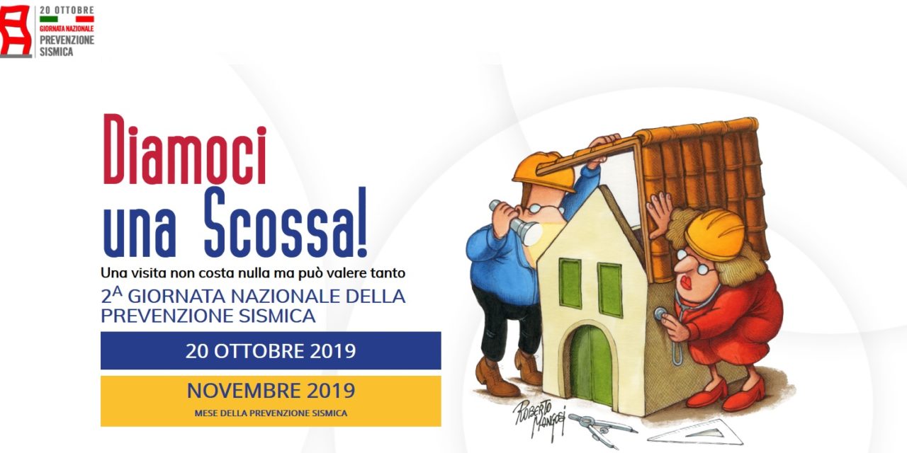 Diamoci una scossa, il 20 ottobre ingegneri e architetti nelle piazze del Sannio per la Giornata della Prevenzione Sismica