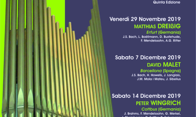 Tutto pronto per il Festival Organistico Internazionale ‘Le Grazie’