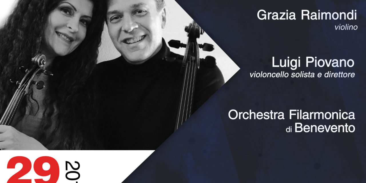 L’Orchestra Filarmonica di Benevento chiude la sua V stagione concertistica ad Avellino con due solisti d’eccezione
