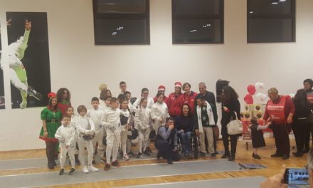 L’Accademia Olimpica Beneventana di Scherma sulla pedana per solidarietà