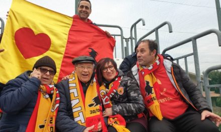 Il decano degli Stregoni del Nord, a 87 anni in curva a tifare per i giallorossi