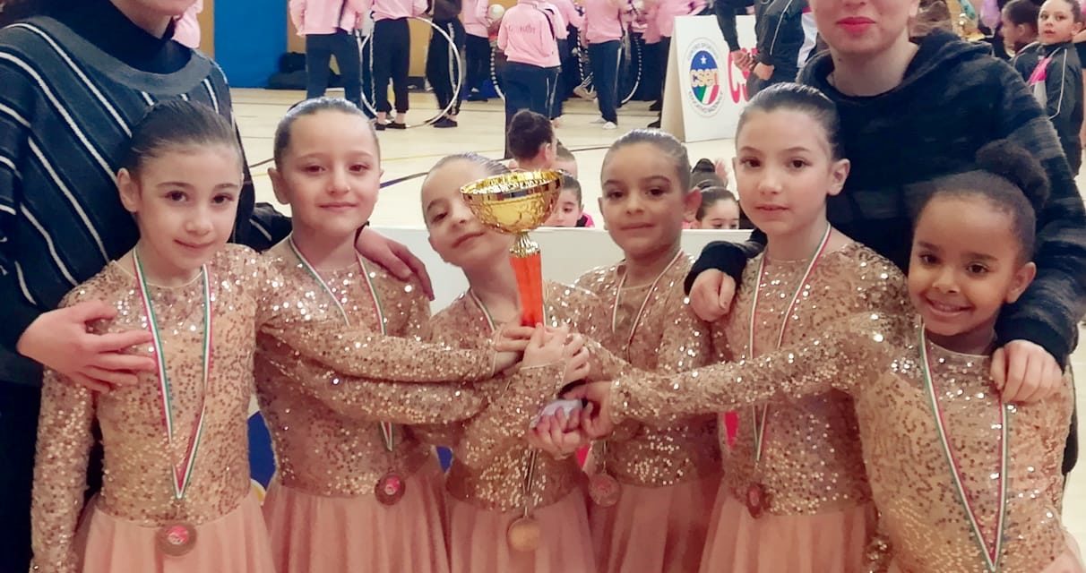 Orgoglio sannita: le piccole ginnaste vincono il Campionato Regionale di Ginnastica Ritmica