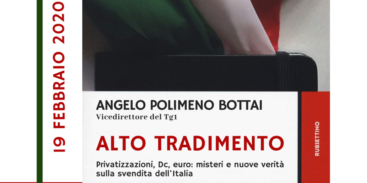 Questo pomeriggio, alla Fondazione Gerardino Romano di Telese, incontro con il politologo Bottai