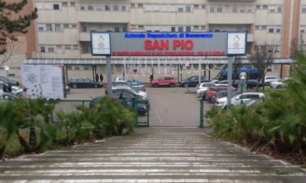 Ospedale San Pio di Benevento, bollettino informativo delle ore 12:00