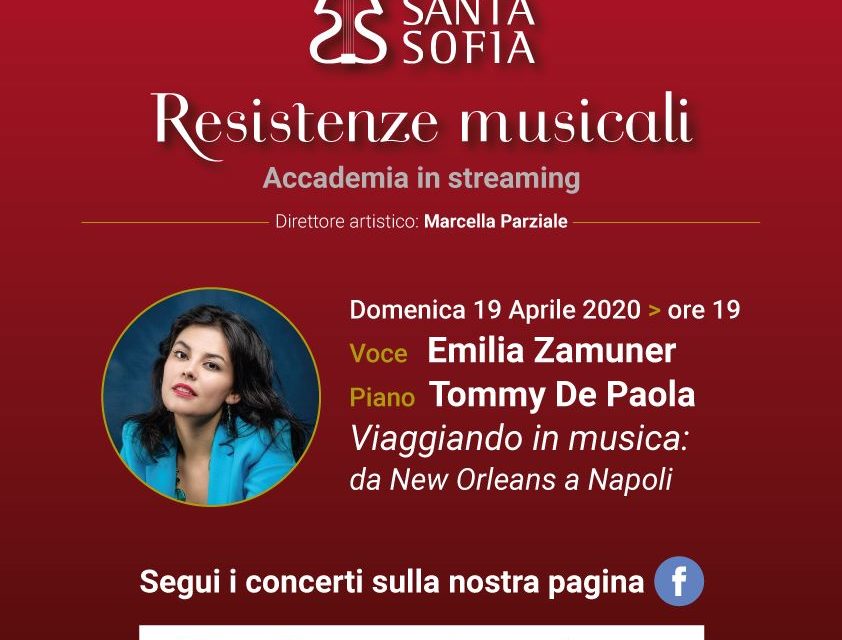 ‘Resistenze Musicali’, domenica nuovo appuntamento con il concerto jazz di Emilia Zamuner