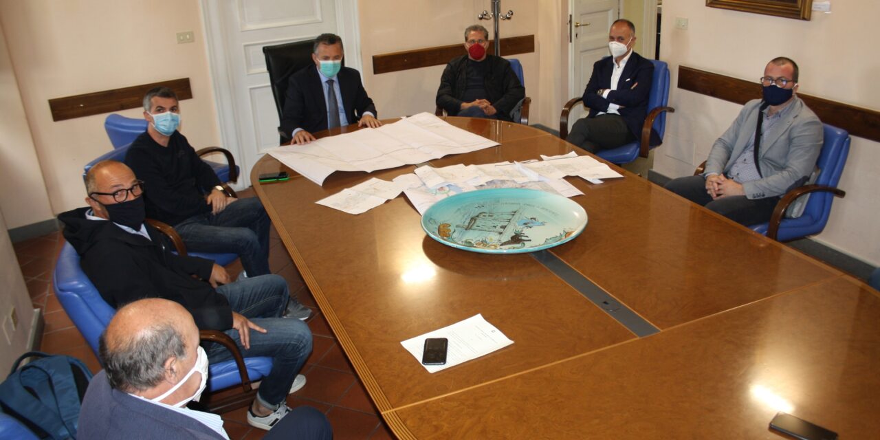 Completamento lavori ristrutturazione SS 90 bis, il presidente Di Maria ha incontrato i sindaci