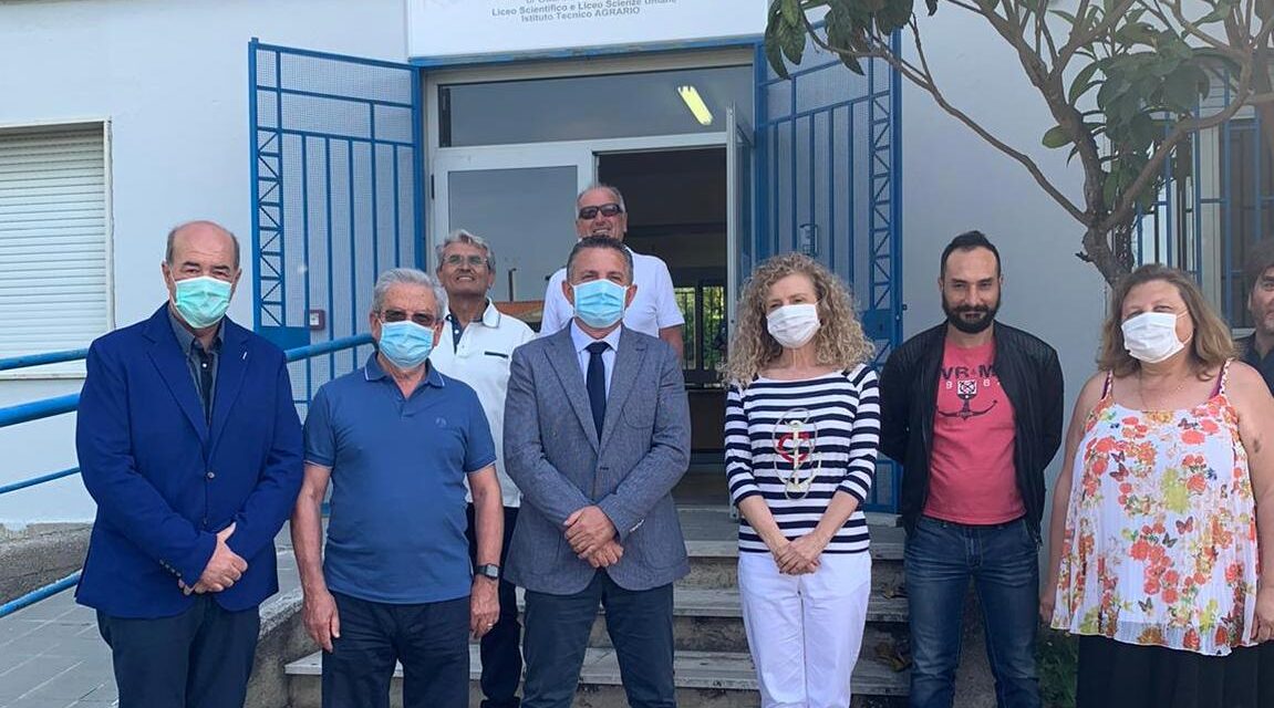 Consegnati i lavori per il polo scolastico di Guardia Sanframondi e la SP45