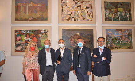 Strega Alberti dona pere pittoriche al Museo del Sannio