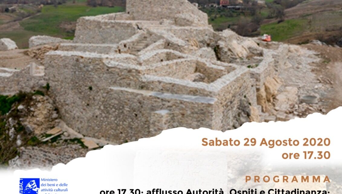 Reino recupera il suo castello medievale, sabato l’inaugurazione