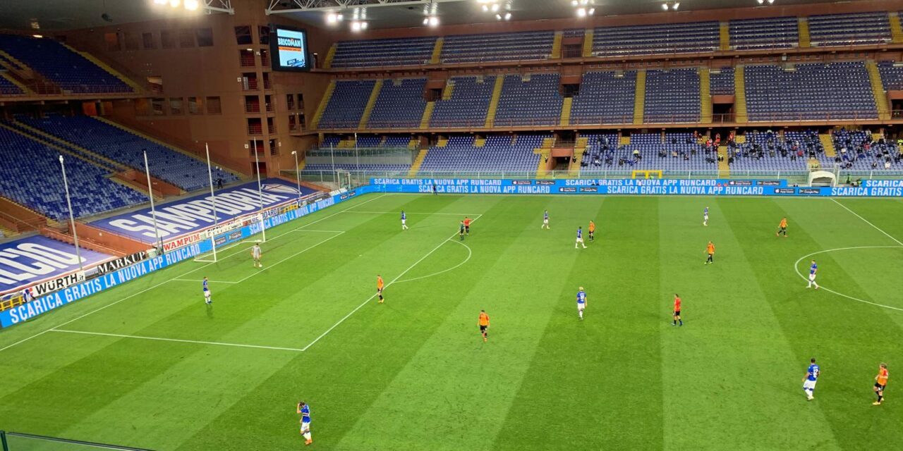 Benevento, che debutto: Samp ko 3-2 a Marassi