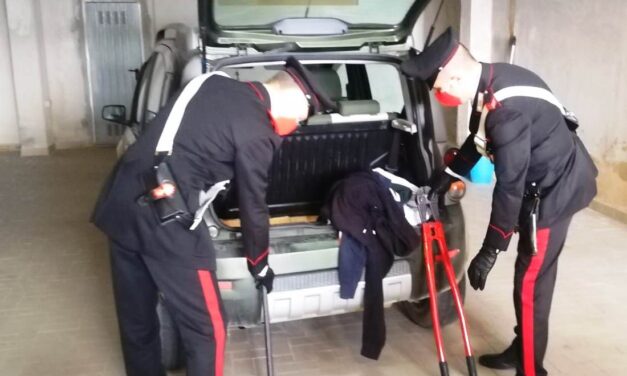 Banda di rapinatori braccata dai carabinieri