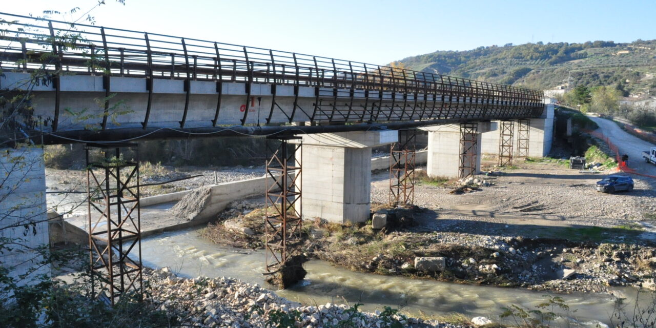 Ponte sull’Ufita, riapertura prevista entro dicembre