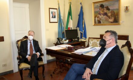 Visita istituzionale del nuovo Prefetto di Benevento al presidente Di Maria