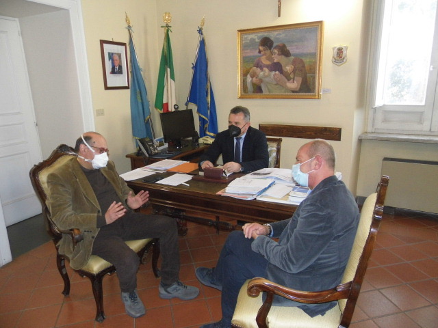 Alta velocità: Di Maria riceve, alla Rocca, Errico