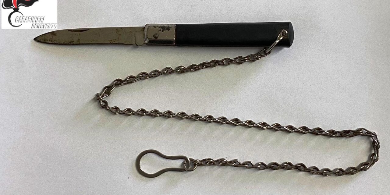 San Marco dei Cavoti, possesso ingiustificato di armi. Denunciato un 31enne