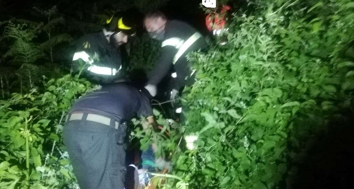 Incidente sul Taburno: uomo cade in un dirupo. Difficile salvataggio dei pompieri
