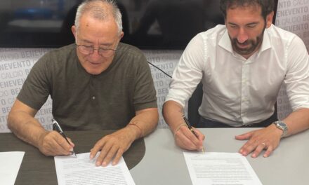 Benevento, ufficiale Caserta: contratto biennale con opzione per il terzo anno